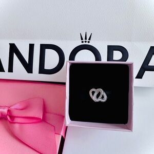 Pandora Silver Hearts Charm